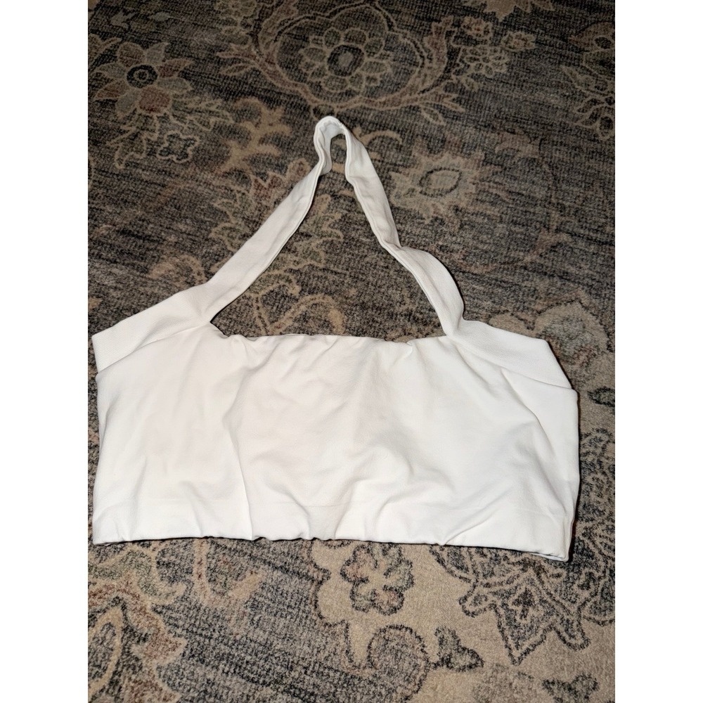 Free People White Halter Bra Top Women's